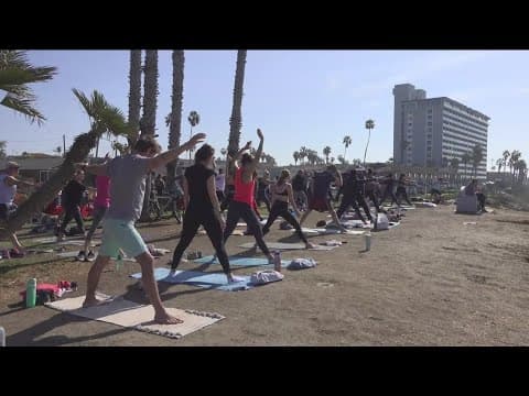 Federal appeals court restores free beach yoga classes in San Diego