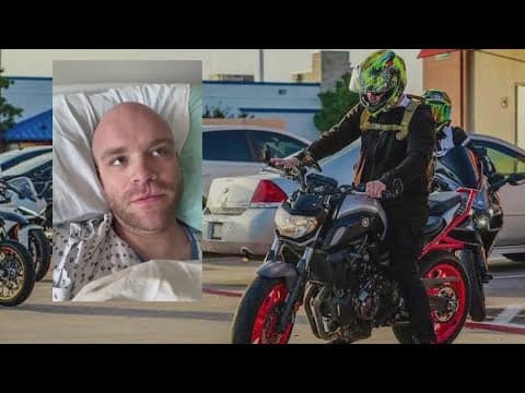 Marine veteran hospitalized after being hit on motorcycle by alleged drunk driver