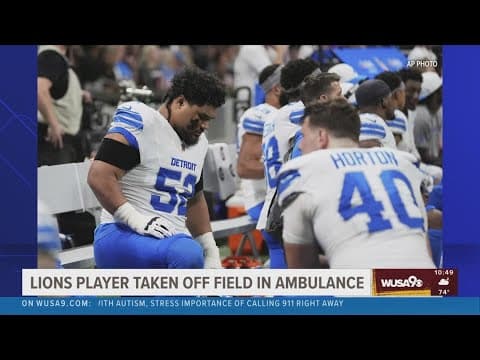 Lions-Falcons preseason game ends early after serious injury to Detroit's Morice Norris