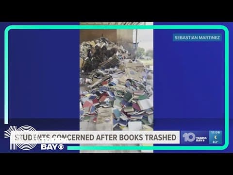 New College of Florida dumps thousands of books in the trash