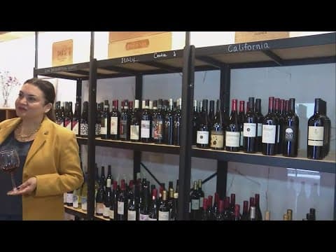 Shops in the new Old Town Urban Market: The Wine Shop