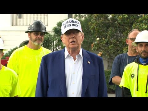 'I may do it, I may not do it' | President Trump answers question about striking Iran