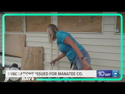 Manatee County mobile homeowners prep for Idalia with mandatory evacuations