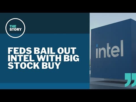 Trump administration agrees to buy roughly 10% stake in struggling Intel