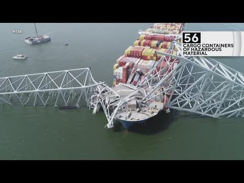 Search paused after 2 bodies found in Baltimore bridge collapse