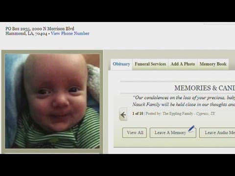 Father receives life sentence in 7-month-old son's death in St. Tammany Parish
