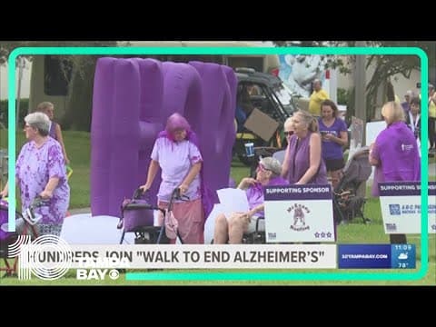 Pounding the pavement for Alzheimer’s disease in St. Petersburg