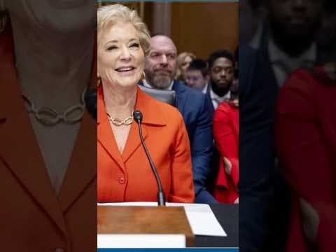 Linda McMahon confirmed as Education Secretary
