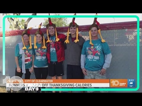 Runners to burn off Thanksgiving calories as Turkey Trot gets underway