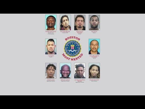 10 most wanted in Houston: FBI offers up to $50,000 for tips leading to arrest