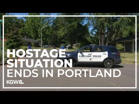 Hostage situation ends peacefully in Southeast Portland
