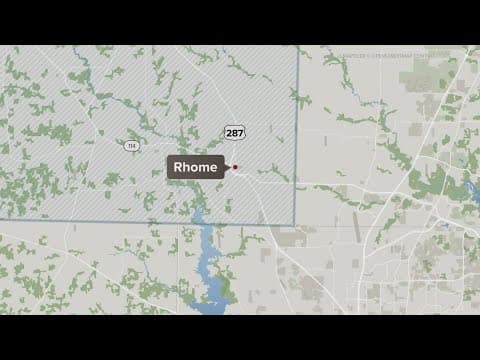 The city of Rhome is under a boil water notice