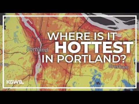 Heat map tracks uneven impacts across Portland Metro area