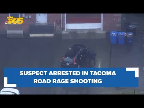 Suspect in custody in Tacoma road rage shooting that left 11-year-old injured