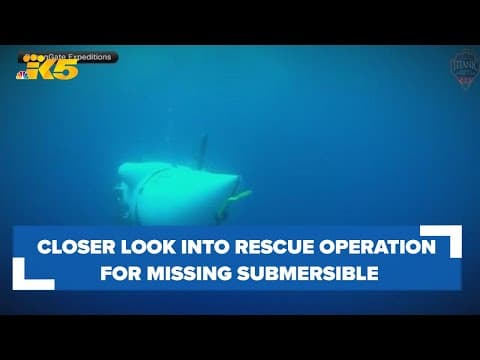 A closer look into the rescue operation for missing submersible