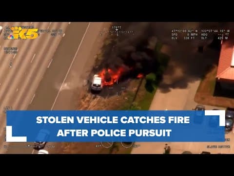 Air Tag helps Pierce County deputies track stolen vehicle