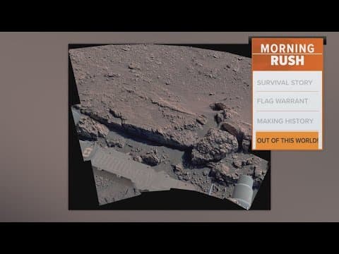 New NASA images indicate water was once on Mars