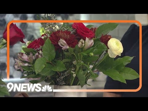How to make a floral arrangement for Valentine's Day