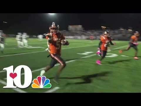 10Sports Blitz: Play of the Week and Hit of the Week for Week 10 of high school football