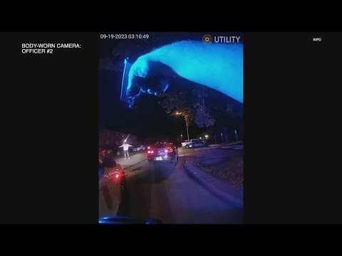 'Just shoot me' | IMPD video shows moments leading to officer shooting suspect on Indy's south side