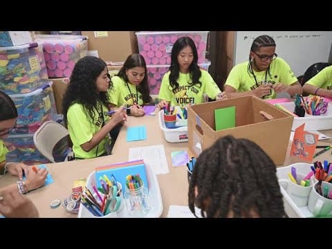 High schoolers from across the country commit time to community service