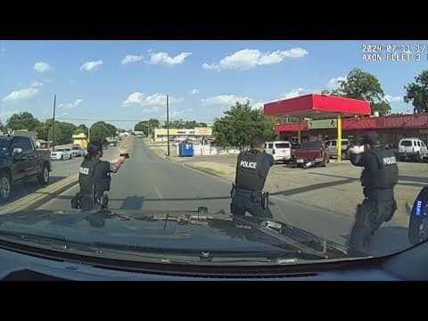 Body camera shows Fort Worth police shooting at least 42 shots at suspect
