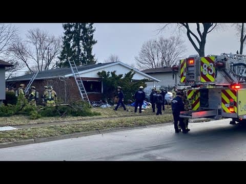 2 hospitalized in critical condition following house fire in Hilliard
