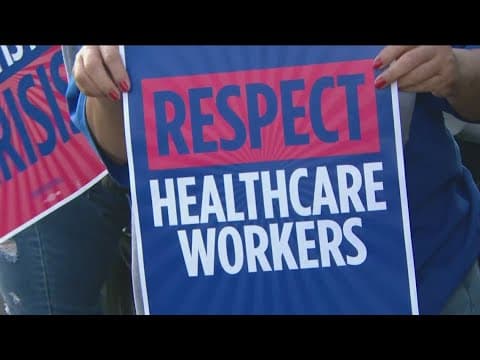 Kaiser Permanente employees on strike for second day