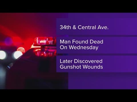 IMPD investigating man's death on Indy's north side as a homicide