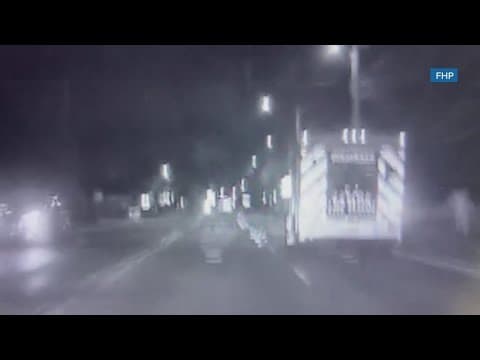 FHP: Florida man leads troopers on pursuit in stolen ambulance in Tampa