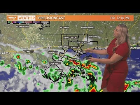 Weather: Scattered storms today, scorching heat next week