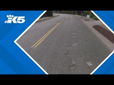 Pothole problems in Tacoma