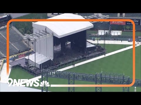 Coors Field prepares for Kane Brown, Green Day, Journey, Def Leppard