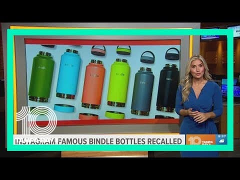 Bindle bottles recalled after consumer reports found high levels of lead