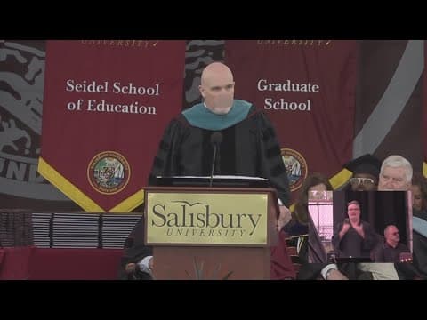 Commanders head coach Dan Quinn offered simple words of advice for Salisbury University grads