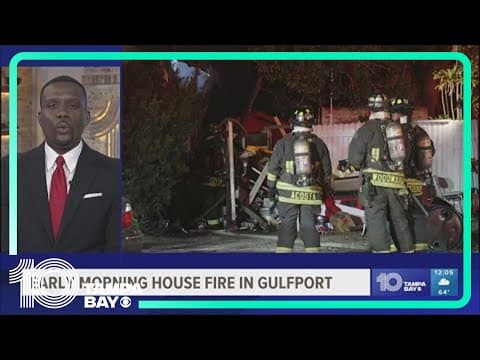 Gulfport house damaged in early morning fire