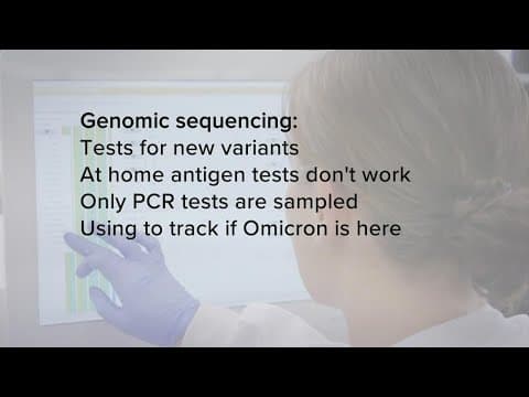 Ohio health leaders urge people who test positive to also take a PCR test to track omicron variant