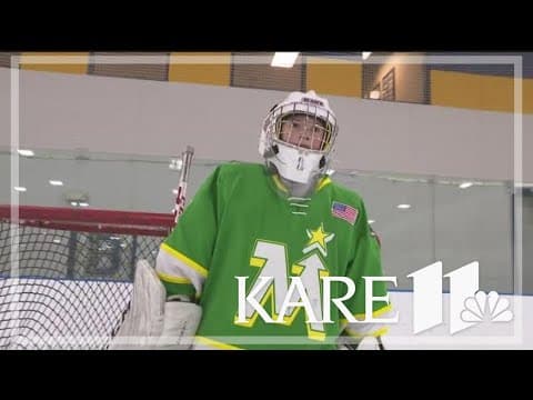 Ten-year-old girl from Minnesota is breaking barriers on the ice