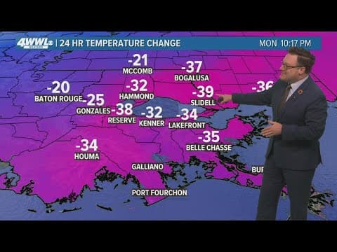 Weather Impact Alert: Several mornings of a Hard Freeze Northshore, MS