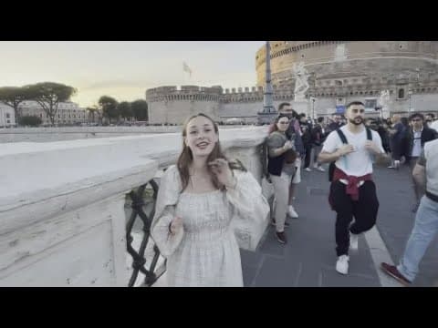 10TV's Carla Rogner in Rome during election of a new pope