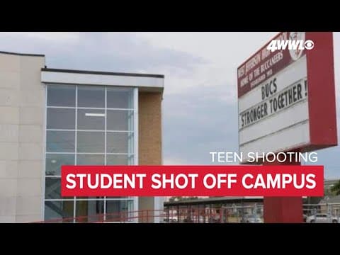 Student shot outside West Jefferson High School