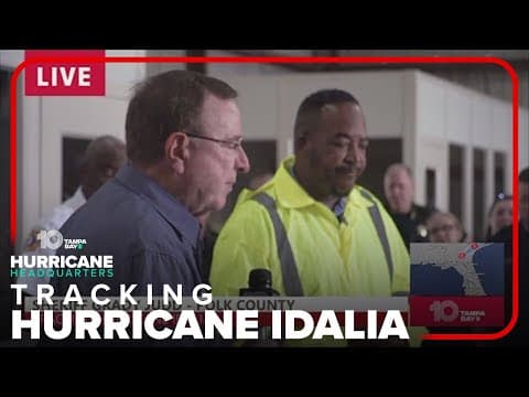 Polk Sheriff Grady Judd, county leaders address Hurricane Idalia aftermath