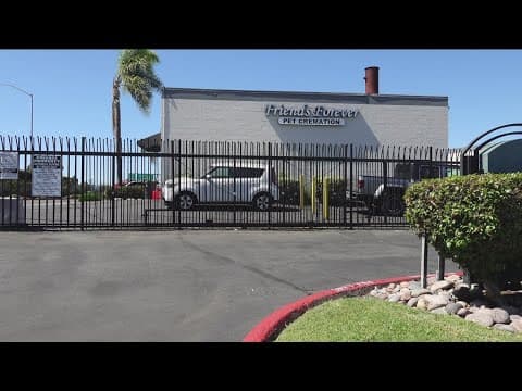 Pet cremation business shuts doors without warning, with dozens of pets still inside