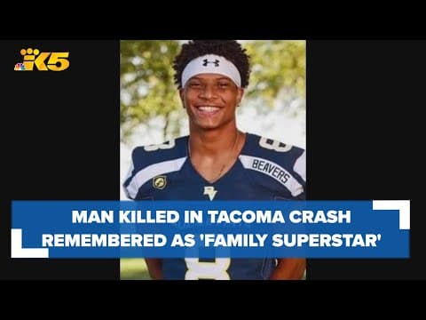 Tacoma car crash victim remembered as accomplished athlete and dedicated son