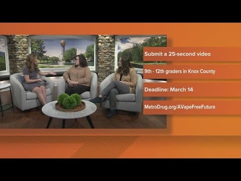 Local nonprofit organizes 'A Vape Free Future' campaign for Knox County students