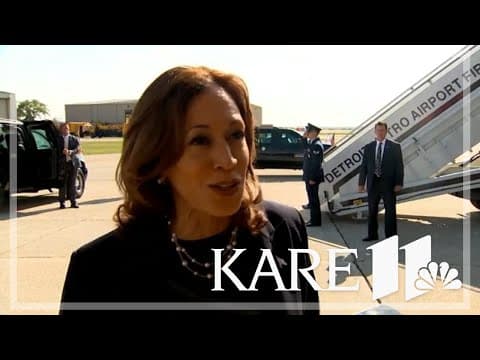 Vice President Harris: 'I am looking forward to debating Donald Trump'