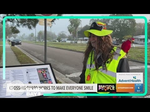 Beautiful People: Crossing guard goes the extra mile to make kids smile