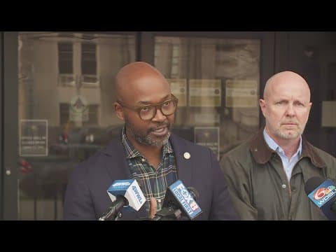 DA Jason Williams tours NOPD evidence building