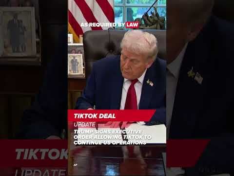 Trump says China approved proposed deal putting TikTok under US ownership