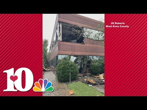 Covenant Health headquarters damaged in East TN storms